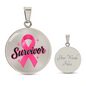 Survivor Necklace – Breast Cancer Hope Jewelry