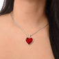 Made With Love - Bold and Beautiful Heartfelt Pendant Necklace