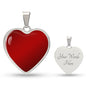 Made With Love - Bold and Beautiful Heartfelt Pendant Necklace