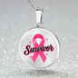 Survivor Necklace – Breast Cancer Hope Jewelry