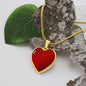 Made With Love - Bold and Beautiful Heartfelt Pendant Necklace