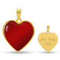 Made With Love - Bold and Beautiful Heartfelt Pendant Necklace