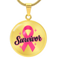 Survivor Necklace – Breast Cancer Hope Jewelry
