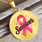 Survivor Necklace – Breast Cancer Hope Jewelry