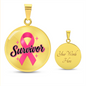 Survivor Necklace – Breast Cancer Hope Jewelry