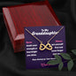 To my Granddaughter - Forever Love Necklace - Unbreakable Bonds
