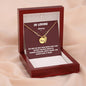 Mom Memorial Necklace - Heartfelt Remembrance Jewelry for Honoring Her Memory