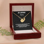Dad Remembrance Necklace - Memorial Jewelry to Honor Dad