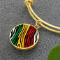 Black Culture 365 Heritage Bangle Bracelet