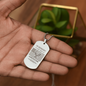 In Memory of an American Hero – Memorial Necklace