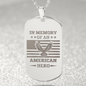 In Memory of an American Hero – Memorial Necklace