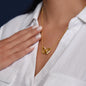 Mama’s Forever Love Interlocking Hearts Necklace – Meaningful Gift for Mom