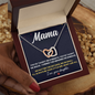 Mama’s Forever Love Interlocking Hearts Necklace – Meaningful Gift for Mom