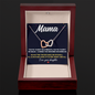 Mama’s Forever Love Interlocking Hearts Necklace – Meaningful Gift for Mom