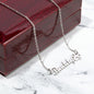 Mommy's World Paw Print Name Necklace