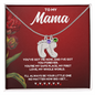 Mama’s Baby Feet Birthstone Necklace – Personalized Mother’s Gift