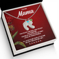 Mama’s Baby Feet Birthstone Necklace – Personalized Mother’s Gift