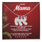 Mama’s Baby Feet Birthstone Necklace – Personalized Mother’s Gift