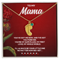 Mama’s Baby Feet Birthstone Necklace – Personalized Mother’s Gift