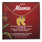Mama’s Baby Feet Birthstone Necklace – Personalized Mother’s Gift