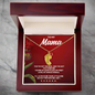 Mama’s Baby Feet Birthstone Necklace – Personalized Mother’s Gift