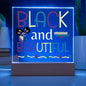 Black and Beautiful Fun & Cute LED Nightlight for Kids– Soft Lighting for a Peaceful Sleep