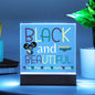 Black and Beautiful Fun & Cute LED Nightlight for Kids– Soft Lighting for a Peaceful Sleep