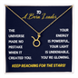 Petite Zodiac Necklace – Your Spirit Shines Pendant for Star Lovers