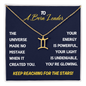 Petite Zodiac Necklace – Your Spirit Shines Pendant for Star Lovers