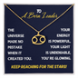 Petite Zodiac Necklace – Your Spirit Shines Pendant for Star Lovers