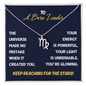 Petite Zodiac Necklace – Your Spirit Shines Pendant for Star Lovers