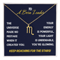 Petite Zodiac Necklace – Your Spirit Shines Pendant for Star Lovers