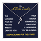 Petite Zodiac Necklace – Your Spirit Shines Pendant for Star Lovers