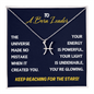 Petite Zodiac Necklace – Your Spirit Shines Pendant for Star Lovers