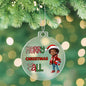 Merry Christmas Y'all Festive Holiday Ornament-Boy