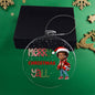 Merry Christmas Y'all Festive Holiday Ornament-Boy