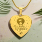 Regal Black Queen Pendant – Own Your Power & Shine