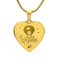 Regal Black Queen Pendant – Own Your Power & Shine