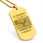 In Memory of an American Hero – Memorial Necklace
