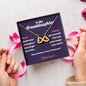 To my Granddaughter - Forever Love Necklace - Unbreakable Bonds