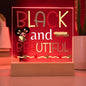 Black and Beautiful Fun & Cute LED Nightlight for Kids– Soft Lighting for a Peaceful Sleep