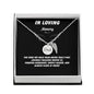 Dad Remembrance Necklace - Memorial Jewelry to Honor Dad