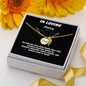 Dad Remembrance Necklace - Memorial Jewelry to Honor Dad