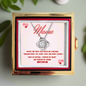 To My Mama – Speak to Her Soul Necklace - Preserved Rose Gift Box