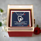 To My Soulmate Forever Love Necklace – Romantic Heart Pendant Gift for Her
