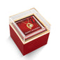 Forever Love Necklace with Rotating Rose Box – Holiday Gift for Her