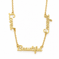 Personalized Affirmation Name Necklace – 2 or 3 Words