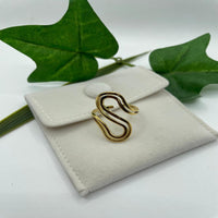 Load image into Gallery viewer, Elegant Gold S-Shaped Open Ring – Chic Curved Design, Perfect Fashion Jewelry
