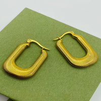 Load image into Gallery viewer, Gold Lined Up Earrings – Stylish Fashion Jewelry
