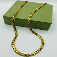 Load image into Gallery viewer, Gold Elegant Braided Necklace – Luxurious and Stylish Jewelry Gift
